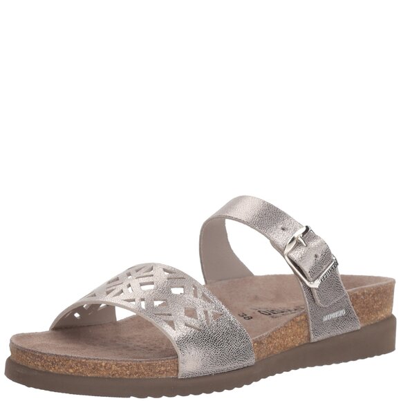 Mephisto Women's HIRENA Slide Sandal Silver 10 M US